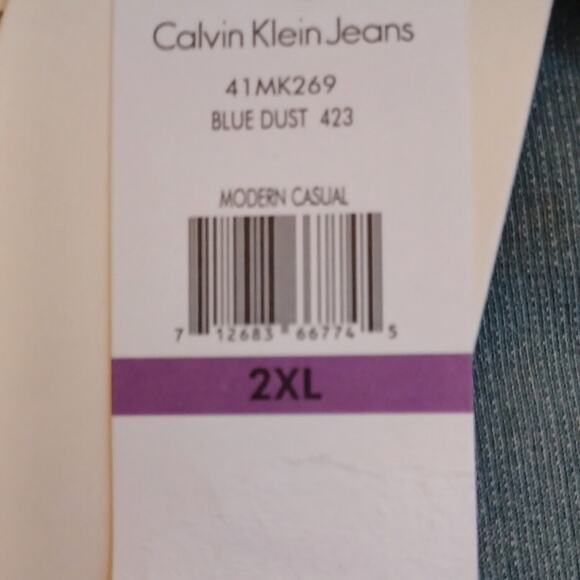 Calvin Klein Green Crew Neck Long Sleeve Sweat Shirt. 2XL - Picture 8 of 11